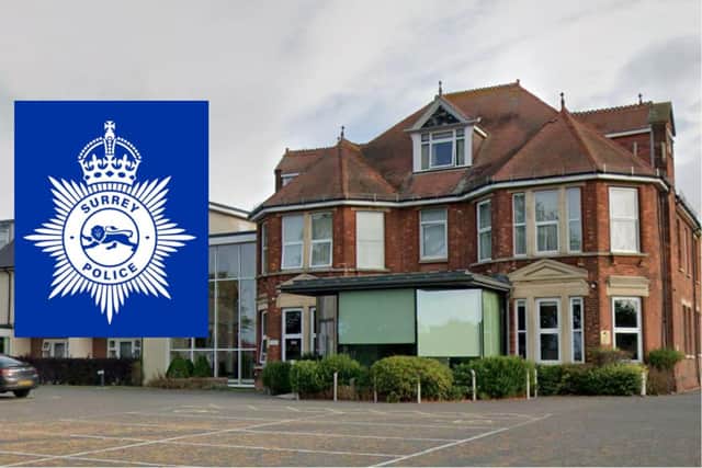 Jake Holder, 27, from Kettering was sentenced to 16 months’ imprisonment, suspended for 16 months, after causing over £8,000 worth of damage at The Stanwell Hotel in Surrey/Google