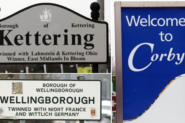 Kettering, Wellingborough and Corby