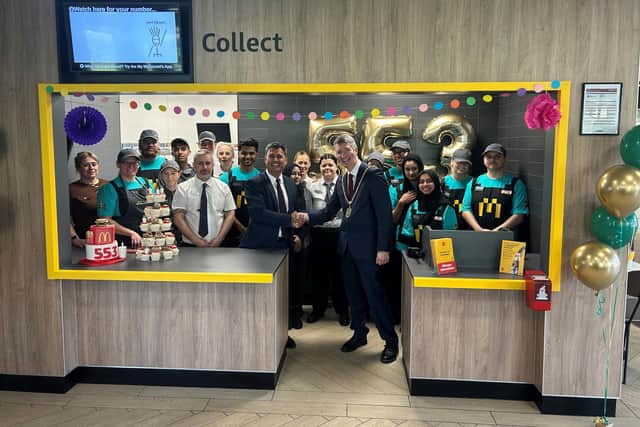 McDonald's Northampton Sixfields reopens following refurbishment