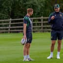 Phil Dowson (right) is getting Saints ready for a trip to the Twickenham Stoop (picture: Claire Jones/redhatphoto.co.uk)