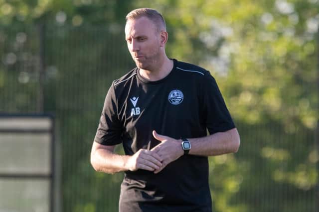AFC Rushden & Diamonds manager Andy Burgess