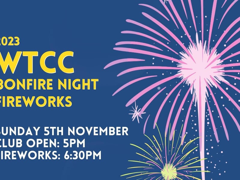 The annual display will take place at the Redwell Road cricket club on Sunday November 5. The club will be open from 5pm, with fireworks starting at 6.30pm. There will also be a BBQ. Tickets are priced at £3 per person of £10 for a family of four.
Search Wellingborough Town Cricket Club on Facebook to find out more.
There will be no parking available at WTCC or along Redwell Road.