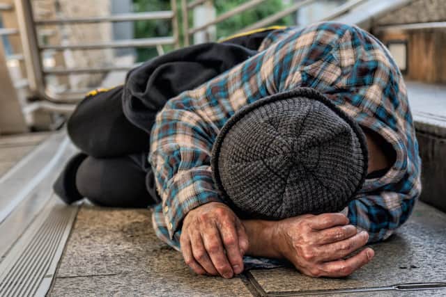 Rough sleepers and the homeless community have been provided with 'water stations'