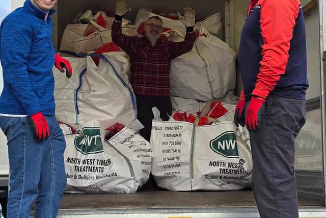 The Toy Appeal sacks ready for delivery2
