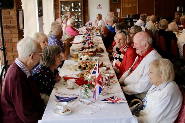 Kettering Lodge Bowls Club held a 1952-themed dinner