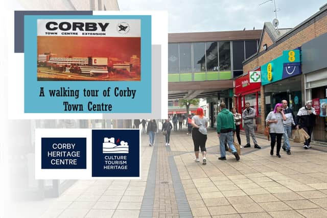 There'll be a free walking tour around Corby town centre on Friday. Image: NNC/ NW