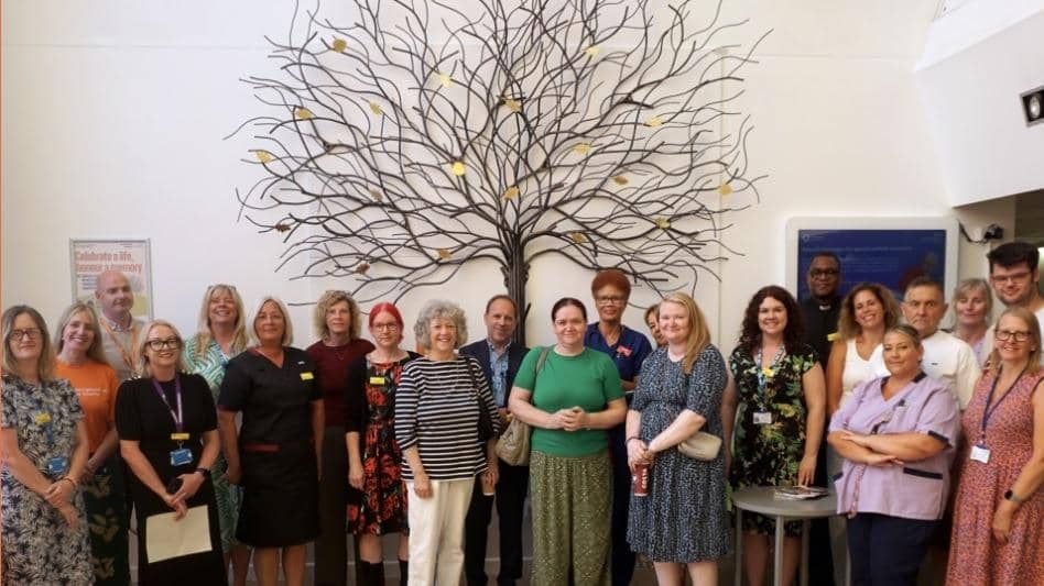The Memory Tree was unveiled on Wednesday, August 5