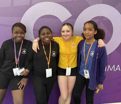 Budding journalists, Tamara, Fatou, Kaylah and Deborah – the new CPA News Team