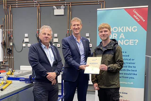 Josh with Kevin and Mark from Logic4training