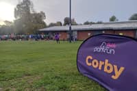 Corby Parkrun takes place at West Glebe recreation ground