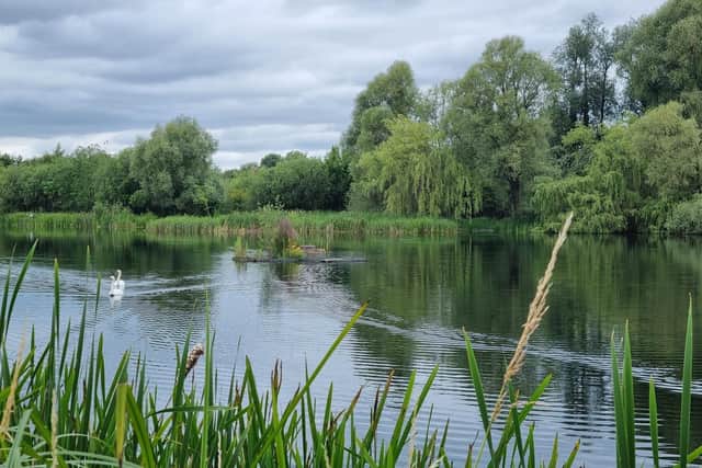 Wicksteed Park lake