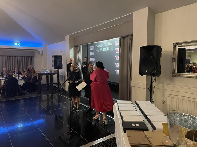 Susanne Cunningham picked up the Community Spirit Award
