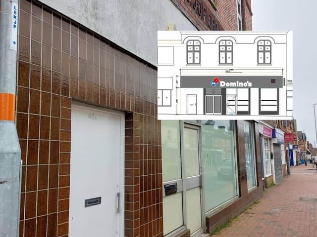 Plans for Domino's at the unit in Station Road have been submitted