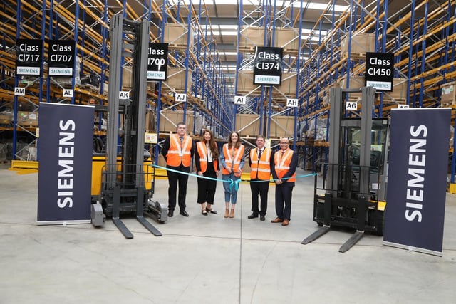 Siemens Mobility - opening of new Kettering facility:£10m investment into Siemens Mobility in Kettering