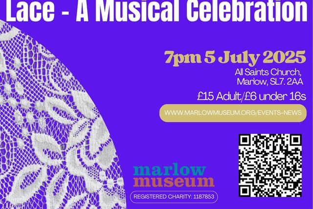 Telling the story of Lacemaking in Marlow through a concert using music, song, spoken word and poetry,