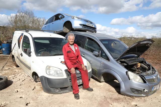 Frank Beale has owned scrapyards around the Kettering area for decades / National World