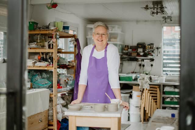 Kettering potter Louise Crookenden-Johnson will be taking part in Northants Open Studios 2023/📸 laurendragephotography