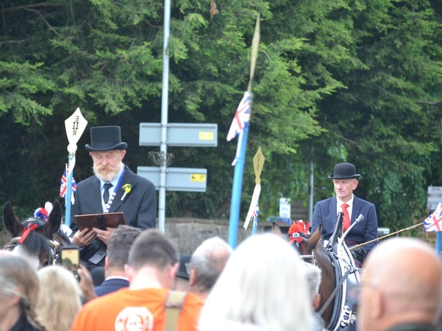 Hundreds attend Rowell Fair Proclamation day bright and early on Monday morning