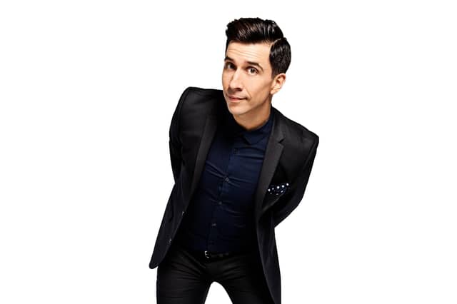 Russell Kane is the celebrity host of the Northamptonshire Business Excellence Awards (NBEAs)