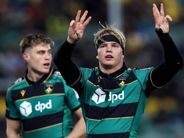 Henry Pollock returned to Saints action against Black Lion (photo by David Rogers/Getty Images)