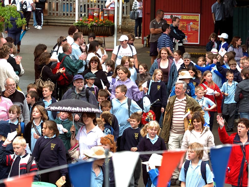 Getting ready for the off at the Grand Parade
