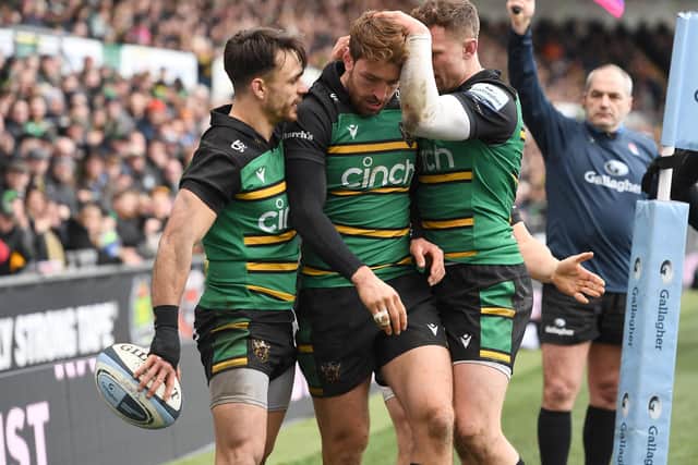 James Ramm played a key role as Saints saw off Gloucester at the Gardens
