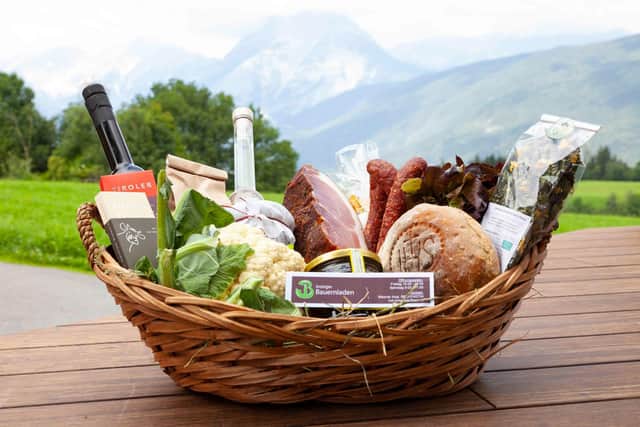Fresh produce and regional delicacies