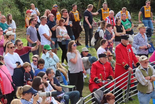 The event - which has been running since 1965 - always draws large crowds of spectators.
