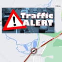 Traffic alert A605 between Oundle and Peterborough/National World