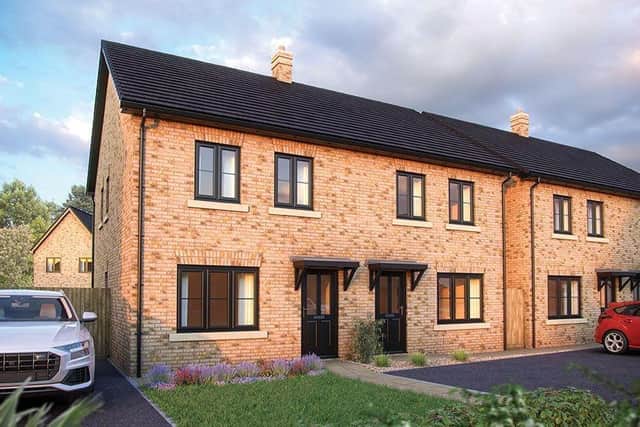 CGI of a new home at Cotterstock Meadows, Oundle.