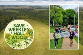 Weekley Hall Wood and wildflower meadow /Adam Riley /Save Weekley Hall Wood campaigners /IMG