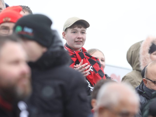 Kettering Town FC's second round FA Cup tie