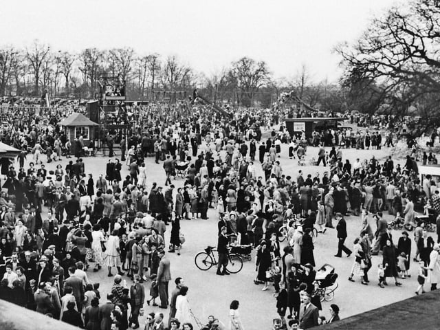 Wicksteed Park in the 1950s