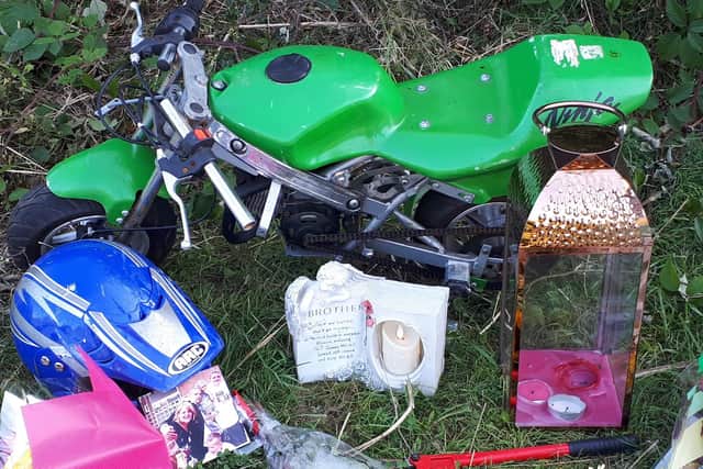 The hobby was close to Dylan Holliday, and the bike track hopes to be a 'lasting legacy' to him