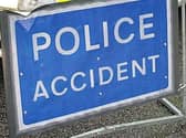 Police accident sign/IMG