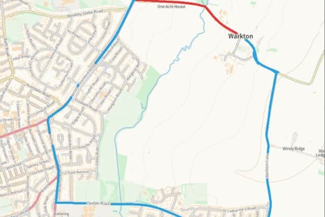 The road closure will be in place tomorrow (Wednesday, November 5)