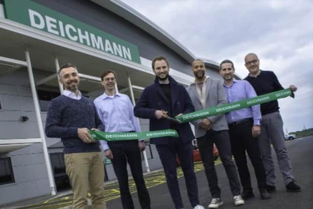 Deichmann have opened their new logistics hub in Corby