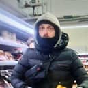 A man seen on CCTV may have information about the theft of meat from M&S/Northants Police