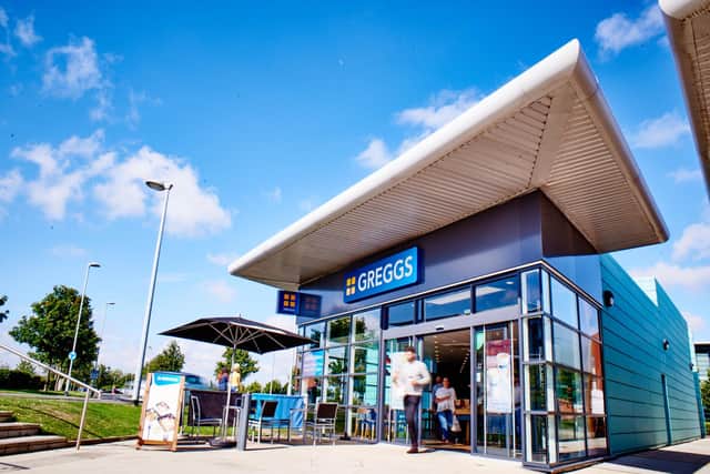 Greggs has opened a new shop in Corby/Greggs