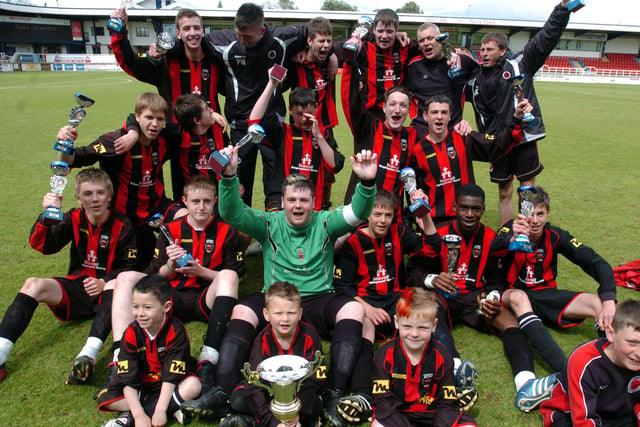 Under 16's Corby Hellenic Fisher Youth FC  2009.