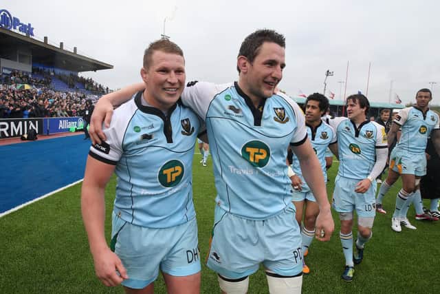 Current Saints boss Phil Dowson was part of the side that won at Saracens in 2013