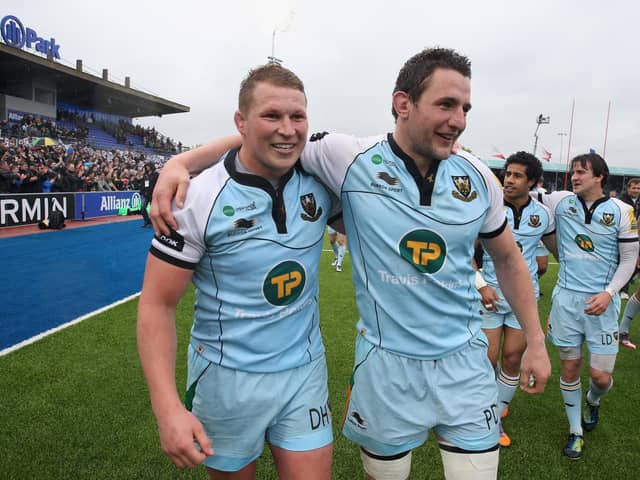 Current Saints boss Phil Dowson was part of the side that won at Saracens in 2013