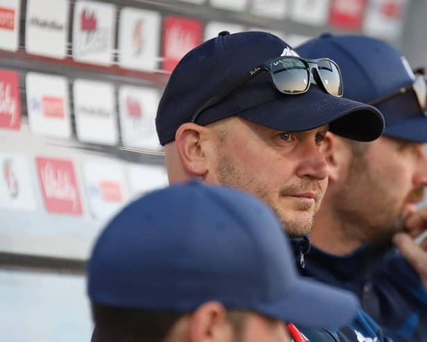 The Notts game was grim viewing for Northants head coach John Sadler