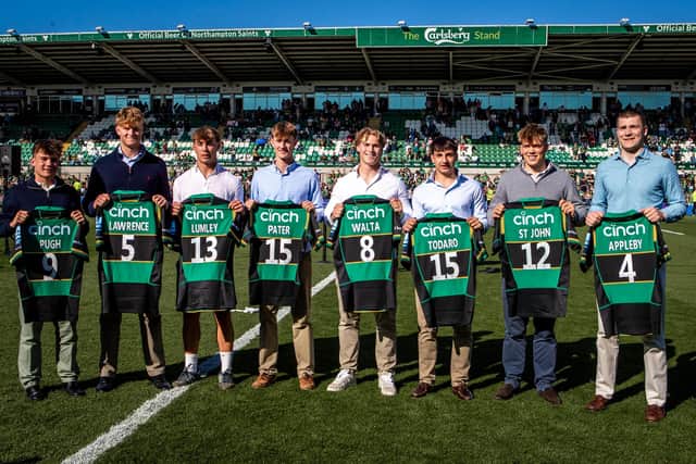 Eight players have signed their first professional contracts at Saints ahead of next season (picture: Ketan Shah)