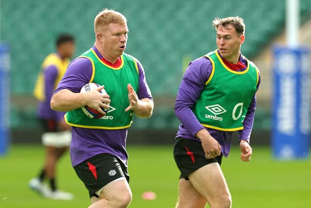 Trevor Davison (left) has been selected by England (photo by David Rogers/Getty Images)