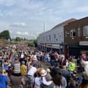 Corby Pole Fair 2022 - Parade through the village