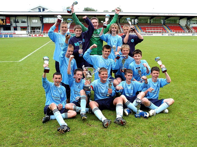 Weetabix League Football finals at the Rushden and Diamonds ground - Higham Town U14s  - May 2009