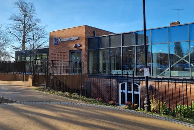 Kettering's art gallery extension Cornerstone houses a cafe and community rooms