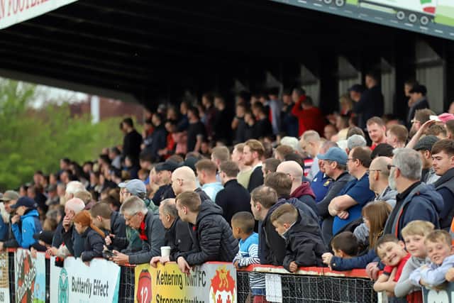 A crowd of just under 1,000 was on hand to watch the Poppies beat Alfreton
