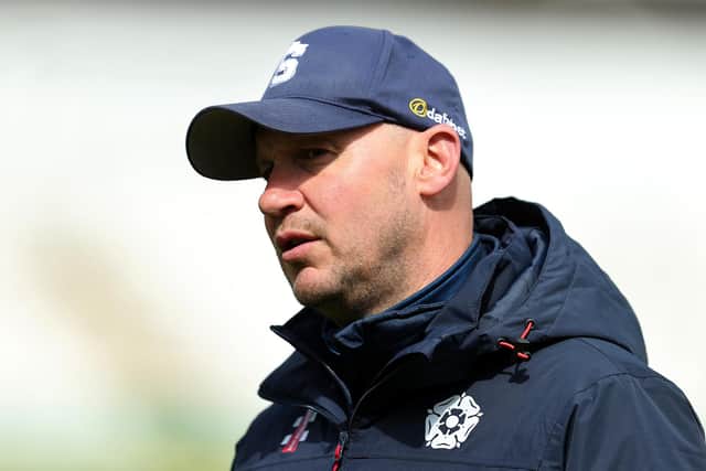 Northants head coach John Sadler